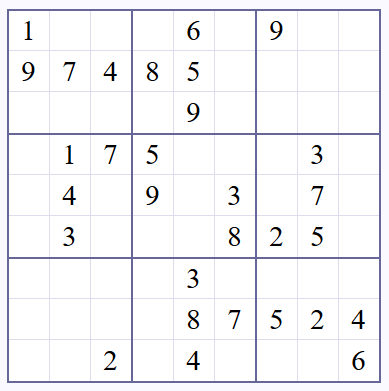 Sudoku Solver using Recursive Backtracking